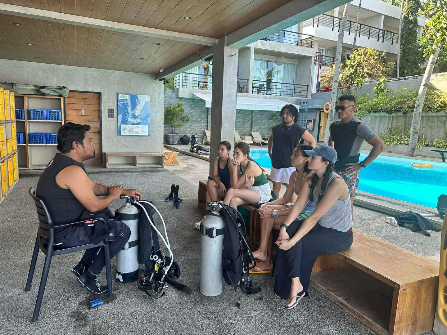 Dining at Casa Escondida Anilao