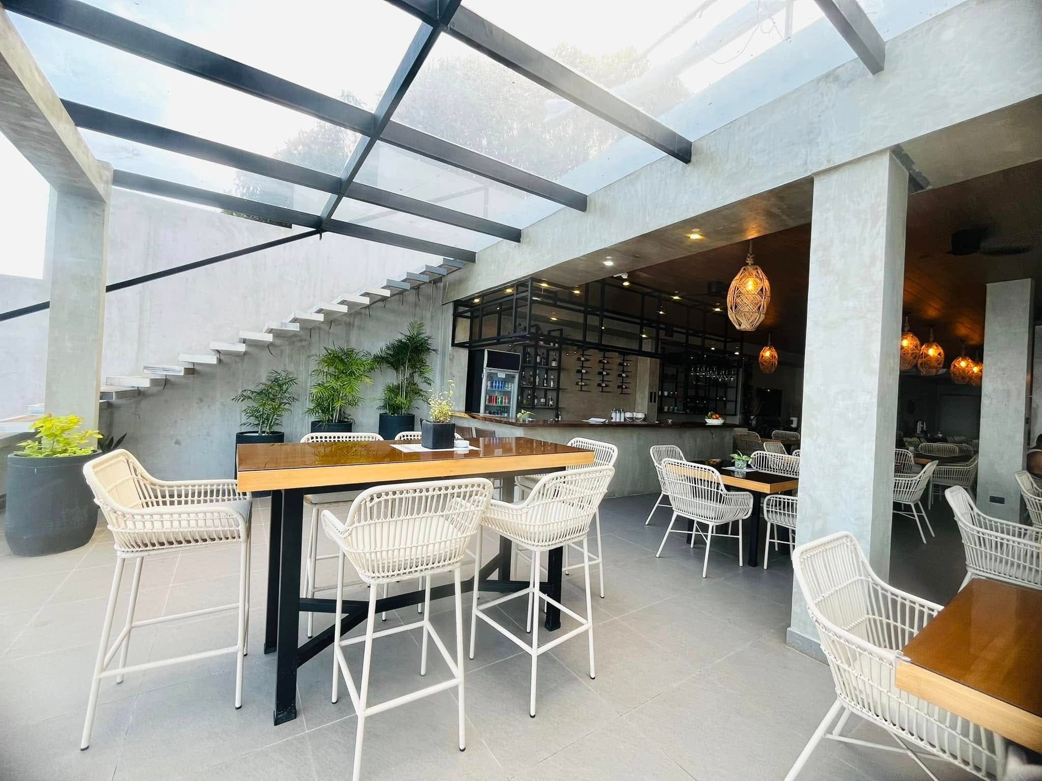 Casa Escondida open-air restaurant interior